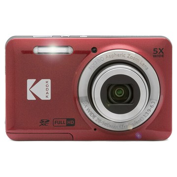 KODAK 柯達 PIXPRO FZ55 FRIENDLY ZOOM 5倍光學變焦數位相機 紅色