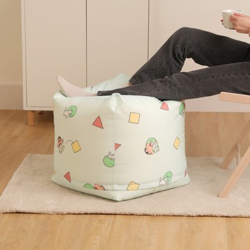 蠟筆小新懶骨頭沙發 45cm-小尺寸舒適懶人沙發椅 可拆洗、超微粒