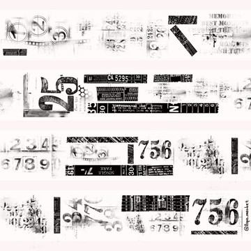 Film Counter Matte PET Masking Tape 2m