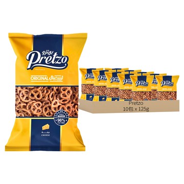 Pretzo 起司風味蝴蝶餅  125g  10包