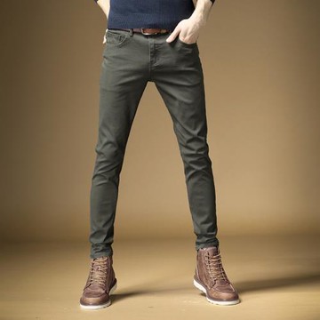 杰雷諾牛仔褲男潮牌直筒韓版修身潮流時尚簡約百搭男褲子春季長褲