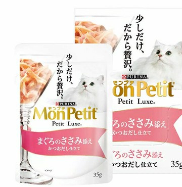 [COSCO代購5] D133644 Mon Petit 貓倍麗 極上餐包 鮮鮪嫩雞 35公克 X 12入