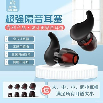 🔥🔥🔥熱賣中 耳塞防噪音超級隔音睡覺宿捨睡眠神器學習降噪靜音工業耳罩呼嚕聲隔音耳塞工作學習海棉入耳式耳塞
