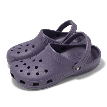洞洞鞋 Classic Clog 男女鞋 經典克駱格 茄紫色 休閒鞋 涼拖鞋 卡駱馳 100015CI