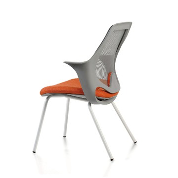 CO Chair鐵管腳｜協作空間辦公椅 灰色