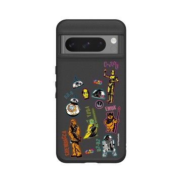 Pixel 8 Pro SolidSuit 黑 - 迪士尼-星際大戰 Star Wars - 星際大戰 – 貼紙混合