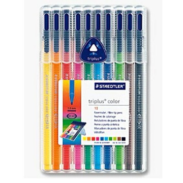 德國施德樓STAEDTLER-三角舒寫細字筆10支套組/MS334B10【APP滿額下單10%點數(單一帳號最高5000點)】1/31止