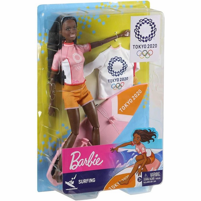 バービー人形 Barbie 東京オリンピック サーファードール GJL76
