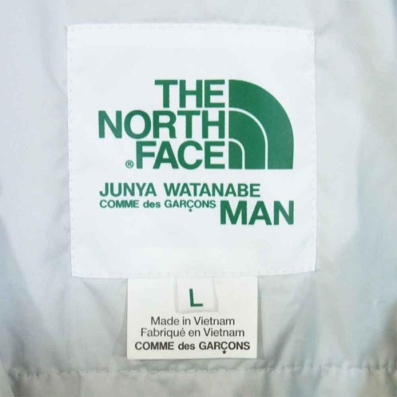 JUNYA WATANABE COMME des GARCONS MAN ジュンヤワタナベコムデギャルソンマン WB-J405 eYe × THE  NORTH FACE マウンテンパーカー L【中古】 | LINEブランドカタログ