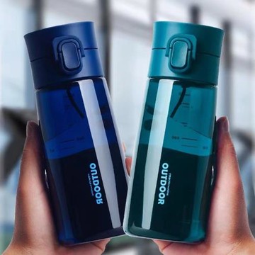 高顏值運動水杯女士2025新款耐高溫塑料杯網紅學生tritan杯子防摔