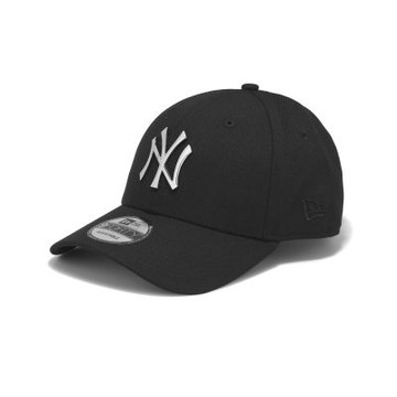 New Era 棒球帽 940 Logo New York Yankees 紐約洋基 黑 金屬銀 帽子 老帽 NE11866866