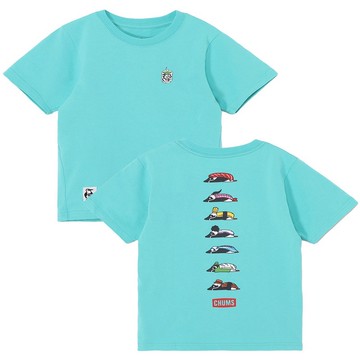 CHUMS 中大童 Kids Booby Sushi Friends T-Shirt短袖上衣 薄荷綠_CH211369M062
