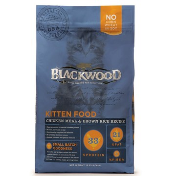 BLACKWOOD 特調幼貓成長配方4LB(給幼母貓最優質的營養補充)