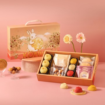 中秋節快樂【金格】沐月A款禮盒(可指定區間出貨)