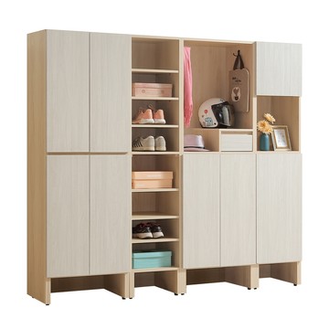 【唯熙傢俱】菲利楓木雙色6.6尺鞋櫃