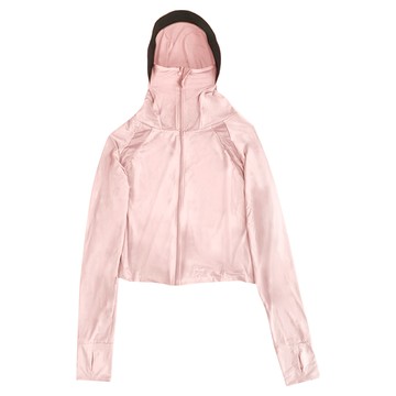 okioki 玻尿酸涼感防曬外套  衣長:前40 後59，胸寬60cm  粉色