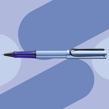 【雷雕刻字】LAMY 鋼珠筆 限量單盒 / AL star 2024 新色- 冰霜藍