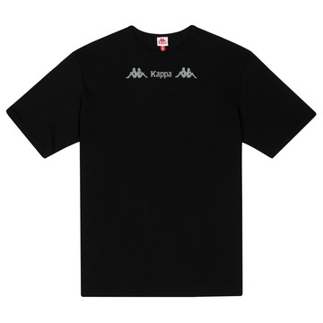KAPPA義大利舒適 男款圓領純棉T恤 黑 371G1VW005 台灣製