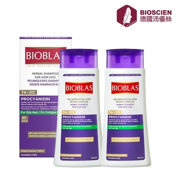 【德國沛優絲】控油柔絲洗髮露(360ml*2入)