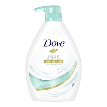 Dove 多芬 滋養柔膚沐浴露 舒敏溫和，溫和潔淨，適合各種膚質，特別是敏感肌膚  900g  1件