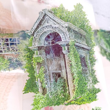 PS211綠樹如茵 Tree-Lined 紙膠帶 Masking Tape