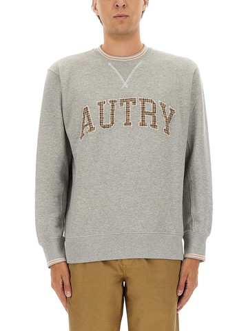 autry sweatshirt with logo