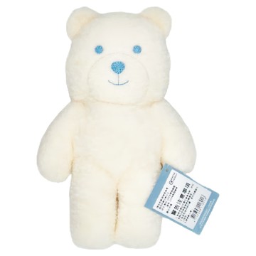 Fees BEBE 熊熊安撫偶  23 x 16 x 5 cm  米白  1個
