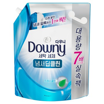 Downy 深層去味清新潔淨洗衣精 補充包  3.2L  1個