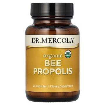 Dr. Mercola, 有機蜂膠，125 毫克，30 粒膠囊