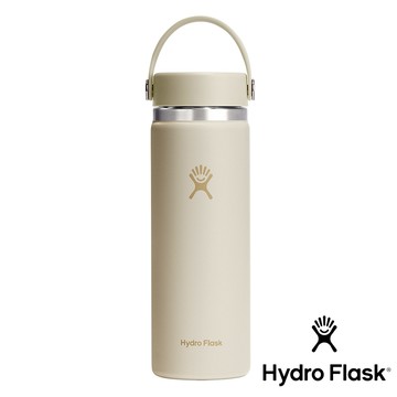 【Hydro Flask】寬口真空保溫鋼瓶20oz『椰奶黃』HW20CTS 戶外 露營 登山 健行 休閒 時尚 旅遊 保溫瓶