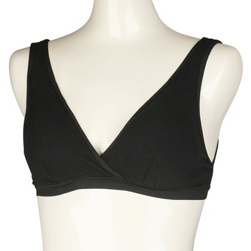 akachan honpo - 輕鬆哺乳半截式內衣-黑色