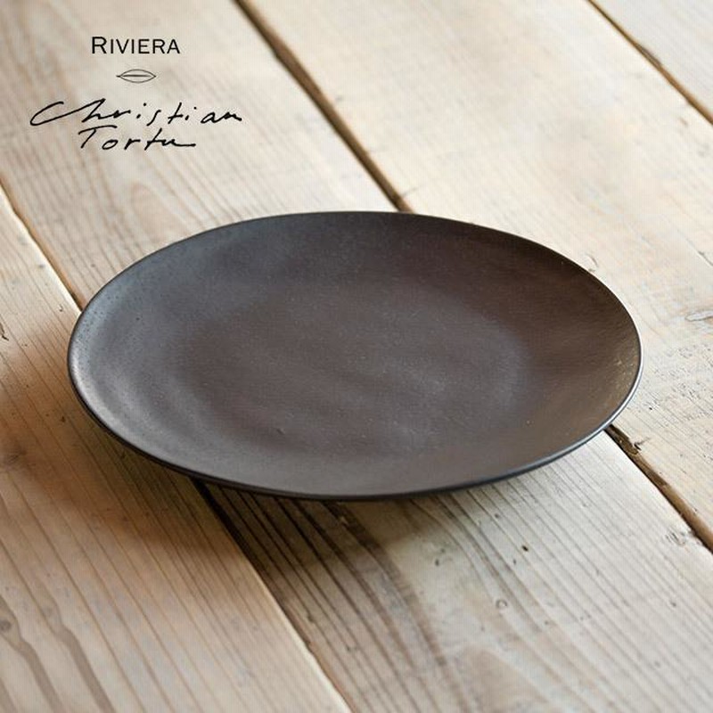 Riviera/リヴィエラ ディナープレート 27cm サブル・ノワール ストーンウェア ポルトガル コスタ・ノバ costa-nova 洋食器 大皿 主菜皿 ワンプレート おしゃれ 通販 LINEポイント最大0.5%GET LINEショッピング RIVIERA リヴィエラ ディナープレート27cm アズール