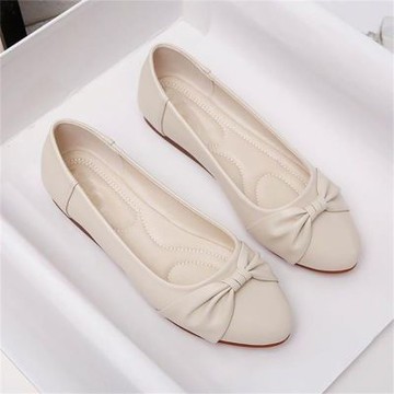 【LN】現+預 軟皮OL上班百搭平底鞋(女鞋/平底鞋/娃娃鞋/休閒鞋)