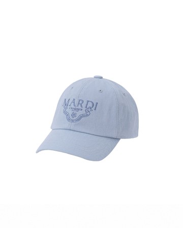 MARDI MERCREDI 棒球帽 復古天空藍色 水洗復古 ACTIF CLASSIQUE CAP ACTIF CLASSIQUE WASHING