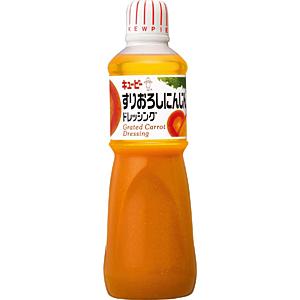 ★まとめ買い★　QP　すりおろしにんじんドレッシング　1L　　×9個