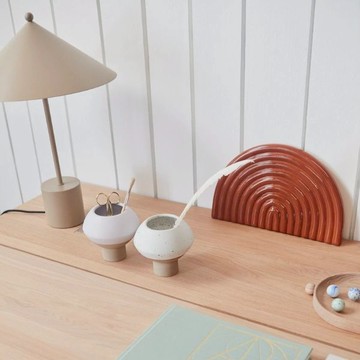 OYOY LIVING Hagi 和吉萩焼石器 / 花瓶(小) - Lavender