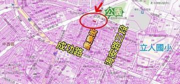 北區正臨康樂街建地｜台南市北區立人段