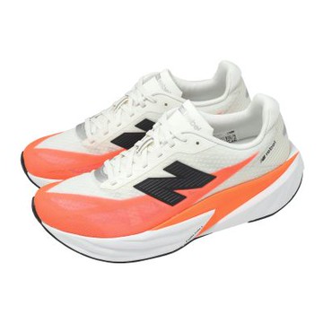 New Balance NB 競速跑鞋 FuelCell Rebel V5 男鞋 白 橘 推進 支撐 運動鞋 MFCXLV5-D