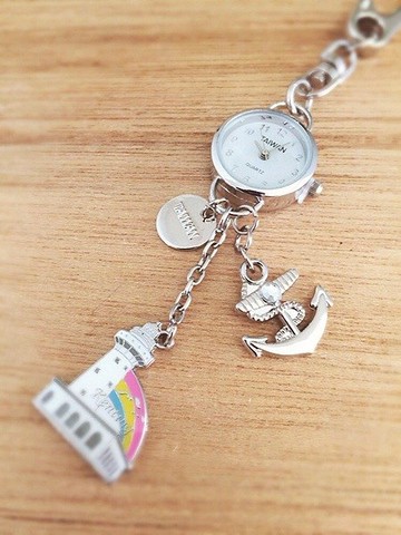 小掛錶吊飾/鑰匙圈-墾丁