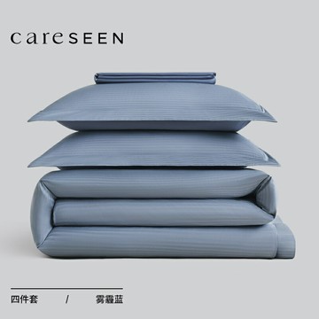 熱門爆品！！（萬人回購）希爾頓輕奢100支純棉四件套床笠高級感床單被套高檔酒店床上用品
