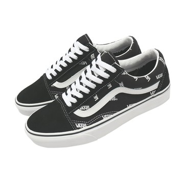VANS 兒童款 Old Skool 運動鞋 黑白經典款  25  黑色