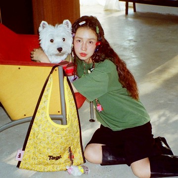 TAGI. HOBO包 大容量 外出包 手提包 單肩包 拉鍊 口袋 皮革手把 五色 /預購