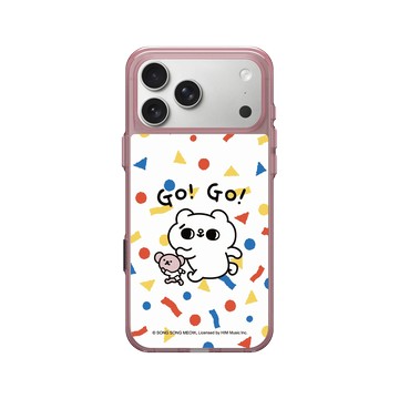 iPhone 17 Pro Max Clear (相機按鈕) 晶醺玫 - 爽爽貓 Song Song Meow by SECOND - Go!Go!