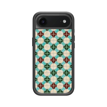 iPhone Air Mod NX -邊框背蓋組合 (相機按鈕) 黑 - 老屋顏 Old House Face - 馬賽克 - 戲院