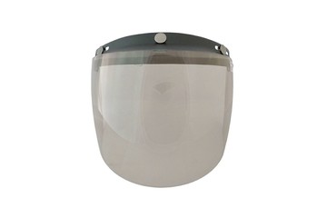 【震撼精品百貨】安全帽鏡片/短鏡片(L)-茶色#31006 震撼日式精品百貨