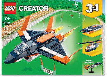 LEGO Creator 3-in-1 Supersonic Jet 1 Set