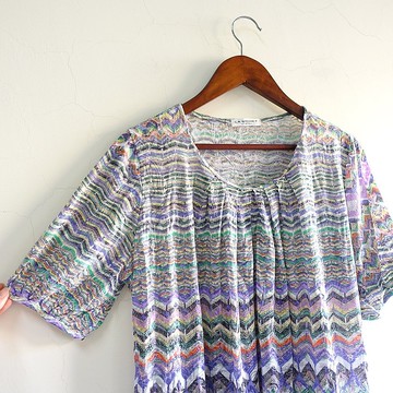 │Slowly│ 孔雀/古著上衣 │vintage.復古.文藝