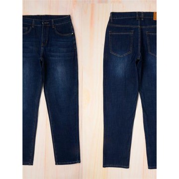 福利！工廠剪標尾貨男裝 無彈寬松直筒男長褲子 彈力修身牛仔褲