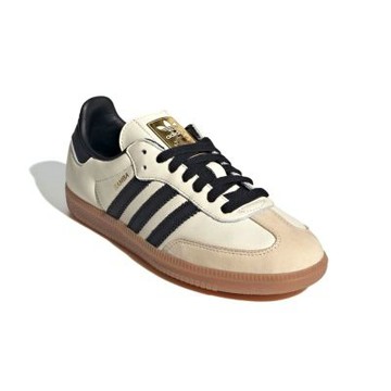 Adidas Samba OG 男鞋 女鞋 奶油黑金 皮革 焦糖底 德訓鞋 休閒鞋 ID0478