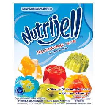 Nutrijell 果凍粉 Original 原味 12包 Set  180g  1盒